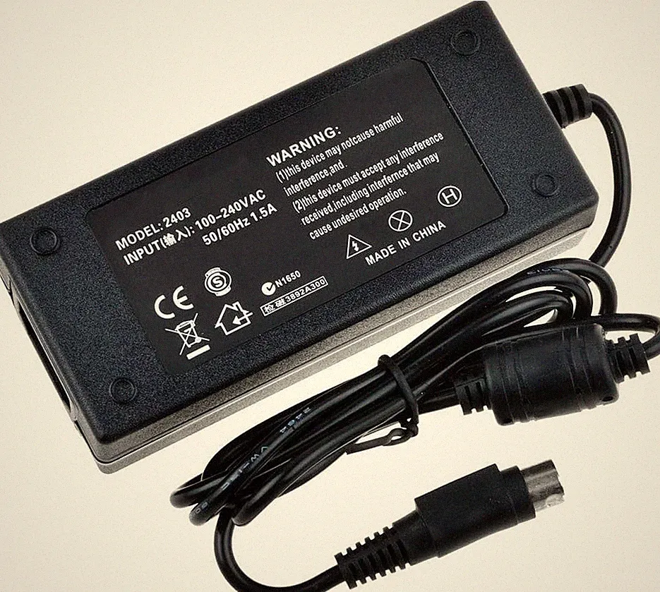 5-Pin Mini DIN AC/DC Adapter for Western Digital WD WD6400E035-00 Hard Drive HDD
