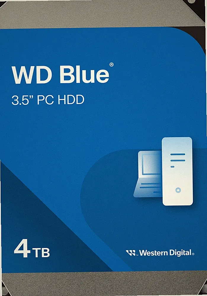 WD - Blue 4TB PC Internal Hard Drive for Desktops