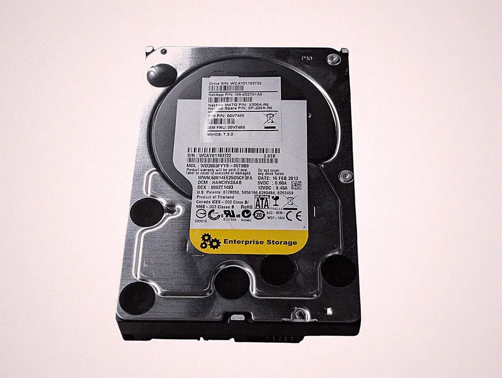Western Digital 2TB SATA 3Gb/s 3.5" Hard Drive 512 Format WD2003FYYS-05T9B0